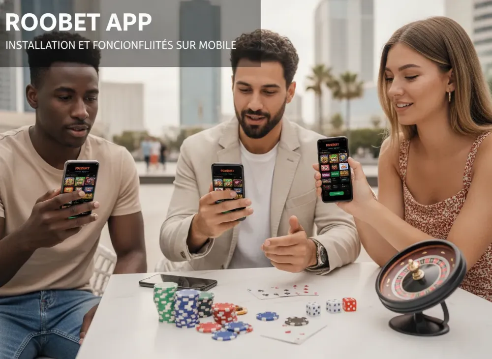 Roobet app sur mobile installation et fonctionnalités
