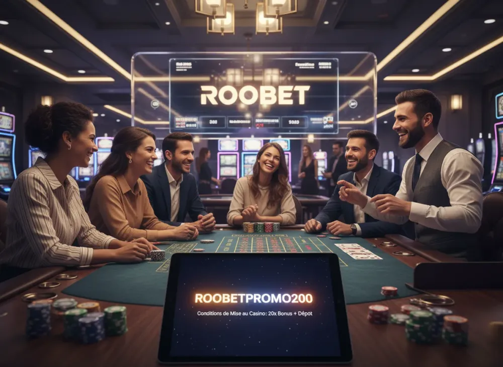 Roobet promo code et conditions de mise au casino