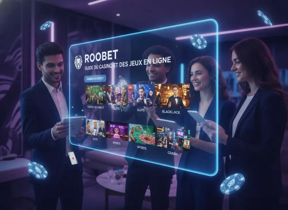 Roobet guide du casino et des jeux en ligne