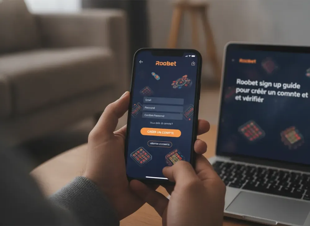 Roobet sign up guide pour créer un compte et vérifier